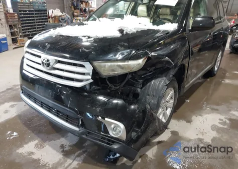 2013 Toyota Highlander Se V6 из США, поврежденный, VIN 5TDBK3EHXDS188192